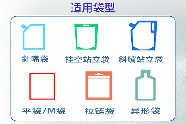 小型給袋式粉劑包裝機適用袋型